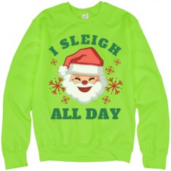 Unisex Neon Crewneck Sweatshirt