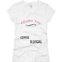 Ladies Slim Fit Basic Promo Jersey Tee