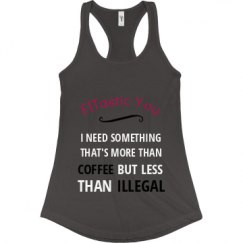 Ladies Slim Fit Racerback Tank Top