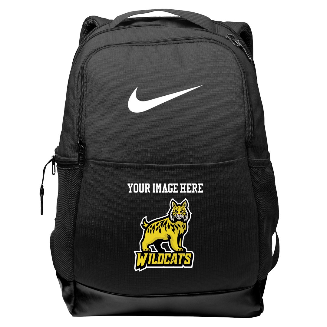nike basketball backpack personalized TWHS Girls Team Embroidered lined top pocket safeguards your laptop and valuables Team White Mamba Nike Elite