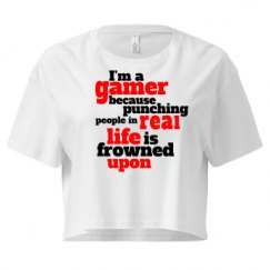 Ladies Festival Cali Crop Top Tee