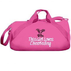 Girl loves cheerleading