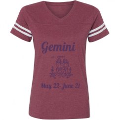 Ladies Relaxed Fit Vintage Sports Tee