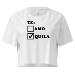 Ladies Festival Cali Crop Top Tee