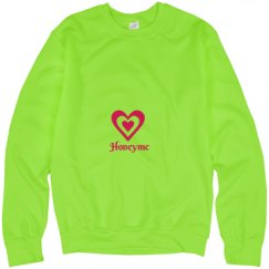 Unisex Neon Crewneck Sweatshirt