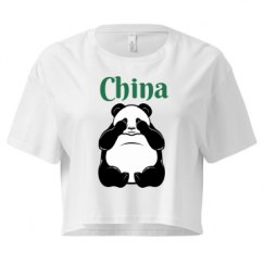 Ladies Festival Cali Crop Top Tee