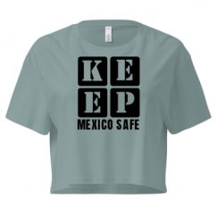 Ladies Festival Cali Crop Top Tee