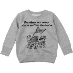 Toddler Crewneck Basic Promo Sweatshirt