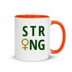 11oz Ceramic Mug with Color Inside