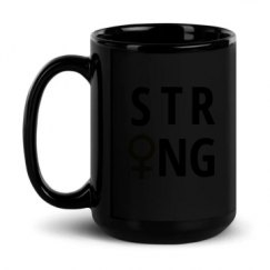 15oz Black Glossy Mug