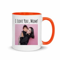 11oz Ceramic Mug with Color Inside