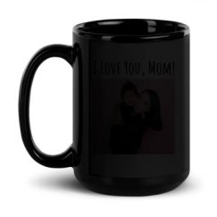 15oz Black Glossy Mug