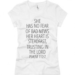 Ladies Slim Fit Basic Promo Jersey Tee