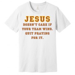 Jesus: Not A Sports Fan 