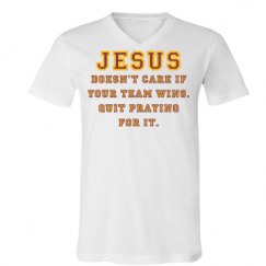 Unisex V-Neck Jersey Tee