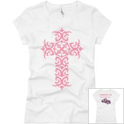 CW❤️Vintage cross tee