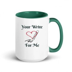 15oz Ceramic Mug with Color Inside