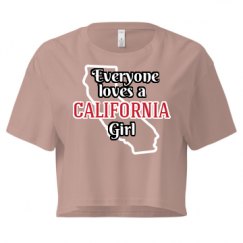 Ladies Festival Cali Crop Top Tee