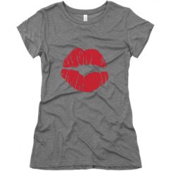 Ladies Slim Fit Super Soft Triblend Tee