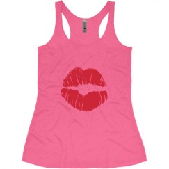 Ladies Slim Fit Super Soft Racerback Triblend Tank
