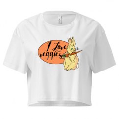 Ladies Festival Cali Crop Top Tee