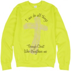 Unisex Neon Crewneck Sweatshirt