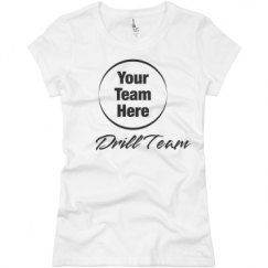 Ladies Slim Fit Basic Promo Jersey Tee