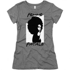 Ladies Slim Fit Super Soft Triblend Tee