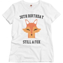 30th birthday still a fox