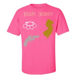 Unisex Ultra Cotton Safety Neon Crewneck Tee