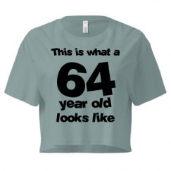 Ladies Festival Cali Crop Top Tee