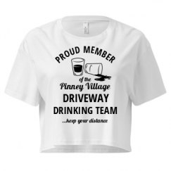 Ladies Festival Cali Crop Top Tee