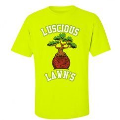 Unisex Ultra Cotton Safety Neon Crewneck Tee