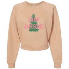 Women's Raglan Pullover Fleece