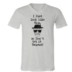 Unisex V-Neck Jersey Tee