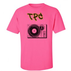 Unisex Ultra Cotton Safety Neon Crewneck Tee