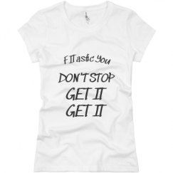 Ladies Slim Fit Basic Promo Jersey Tee