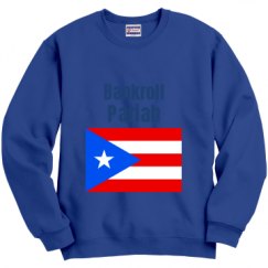 Unisex Film and Foil Crewneck Sweatshirt