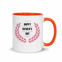 11oz Ceramic Mug with Color Inside