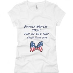 Ladies Slim Fit Basic Promo Jersey Tee