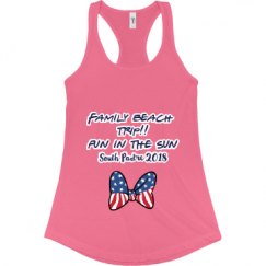 Ladies Slim Fit Racerback Tank Top