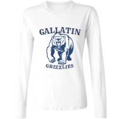 Ladies Relaxed Fit Basic Long Sleeve Tee