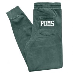 Pigment-Dyed Fleece Pants