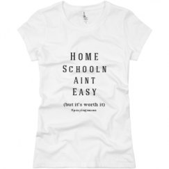Ladies Slim Fit Basic Promo Jersey Tee
