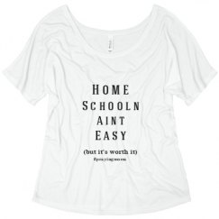 Ladies Flowy Slouchy Tee