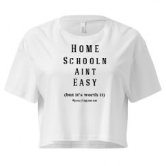 Ladies Festival Cali Crop Top Tee