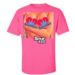 Unisex Ultra Cotton Safety Neon Crewneck Tee