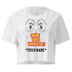 Ladies Festival Cali Crop Top Tee