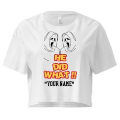 Ladies Festival Cali Crop Top Tee