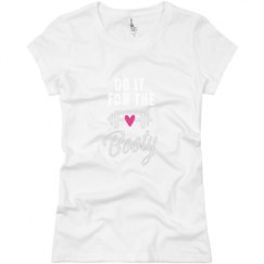 Ladies Slim Fit Basic Promo Jersey Tee